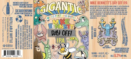 gigantic mike bennetts day off