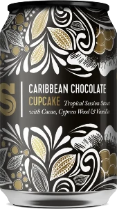 siren caribbean chocolate cupcake