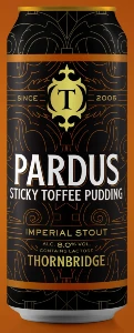 thornbridge pardus sticky toffee pudding